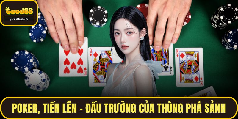 Thùng Phá Sảnh - Cách Nhận Biết Và Mẹo Dễ Thắng Cùng GOOD88 Poker, Tiến lên – Đấu trường của thùng phá sảnh